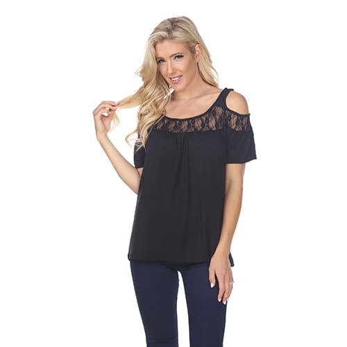 Womens White Mark Bexley Tunic