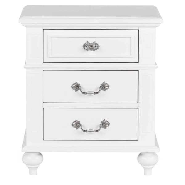 Elements Alana 3 Drawer Nightstand