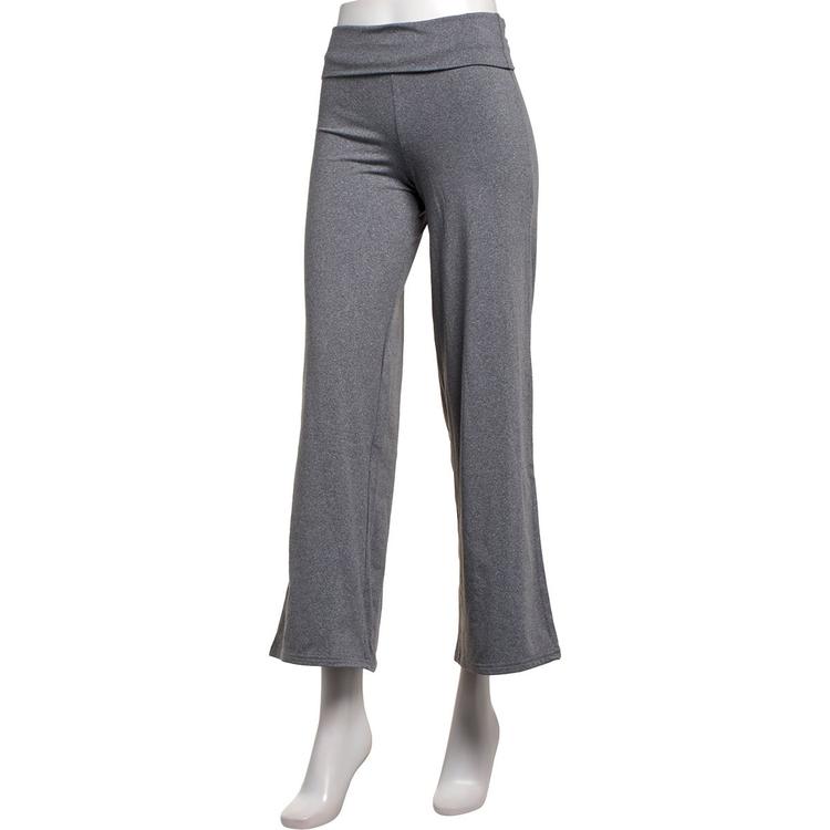Juniors Derek Heart Fleece Back Yum High Rise Wide Leg Pants