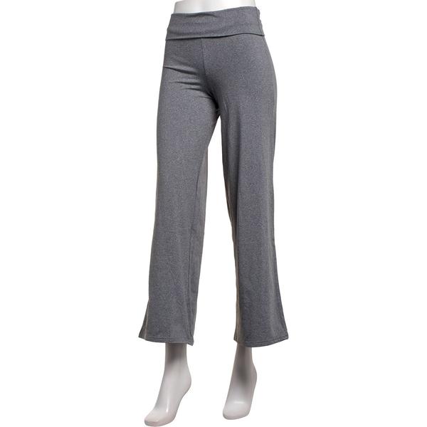 Juniors Derek Heart Fleece Back Yum High Rise Wide Leg Pants - image 