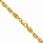 Gold over Sterling Silver Anchor Chain Necklace - image 4