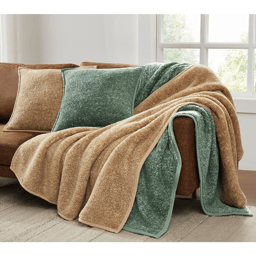 Brooklyn Loom Heathered Sherpa Throw