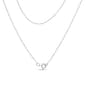 Haus of Brilliance Sterling Silver Amethyst Diamond Pendant - image 3
