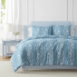 Martha Stewart Sophia Stripe Reversible Comforter Set - image 1