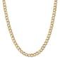 Mens Gold Classics™ 6.5mm. 14k Semi Solid Curb Link Bracelet - image 2
