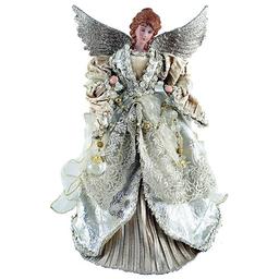 Santa's Workshop 16in. Gilded Angel Tree Topper