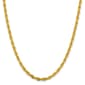 Unisex Gold Classics&#40;tm&#41; 10kt. 4.75mm 18in. Semi-Solid Rope Chain - image 1