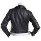 Juniors Ashley Moto Solid Jacket with Belt - image 2