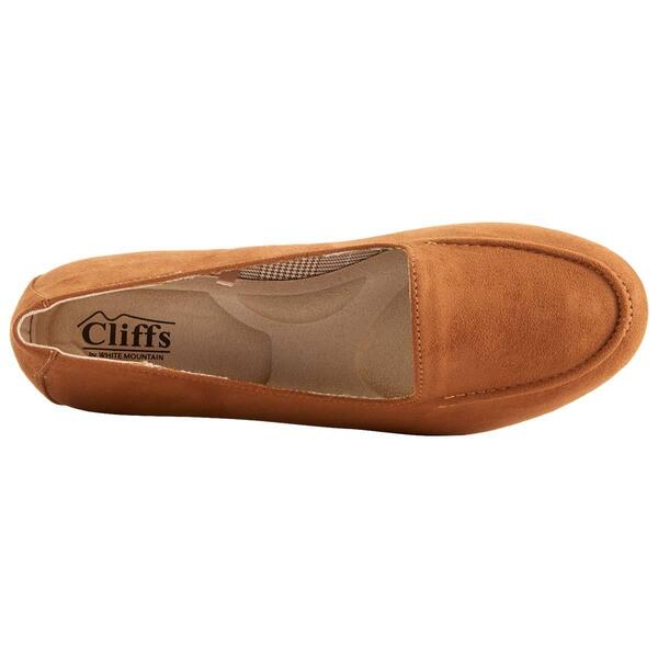 Womens Cliffs by White Mountain Gracefully Faux Seude Flats