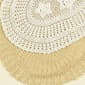 Round Crochet Lace Doilie - 36x36 - image 1