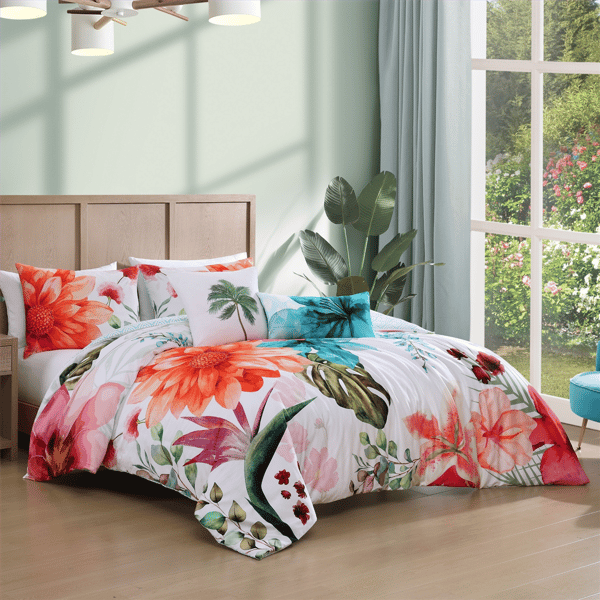 Bebejan Eden''s Embrace 5pc. Reversible Comforter Set