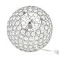 Lalia Home Elipse Medium 10in. Metal/Crystal Round Orb Table Lamp - image 2