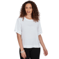 Womens Emaline Sapphire Serenade I Solid Elbow Sleeve Blouse - image 1