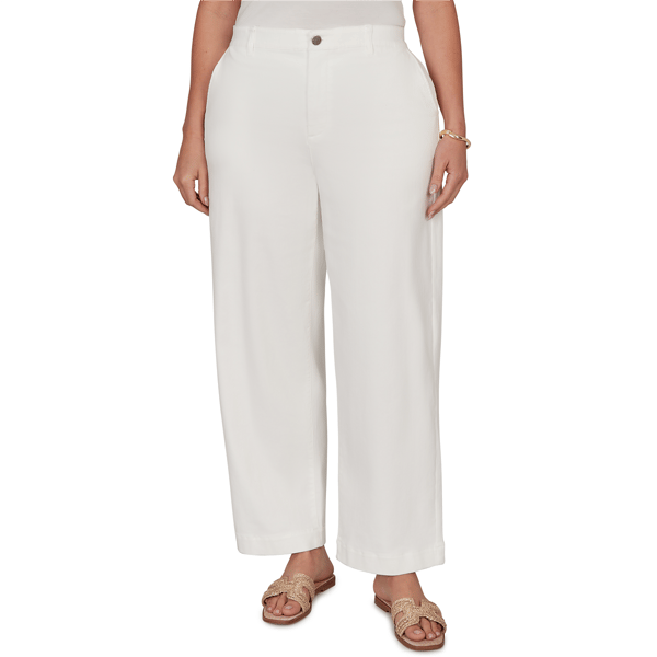 Plus Size Skyes the Limit Blooming Pastels Trouser Denim Pants