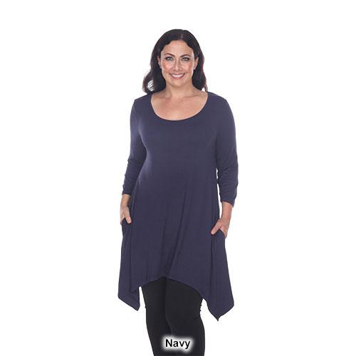 Plus Size White Mark Makayla Tunic