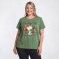 Juniors Plus Freeze Snoopy Western Tee - image 1