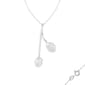 Splendid Pearls Sterling Silver Keshi Freshwater Pearl Pendant - image 1