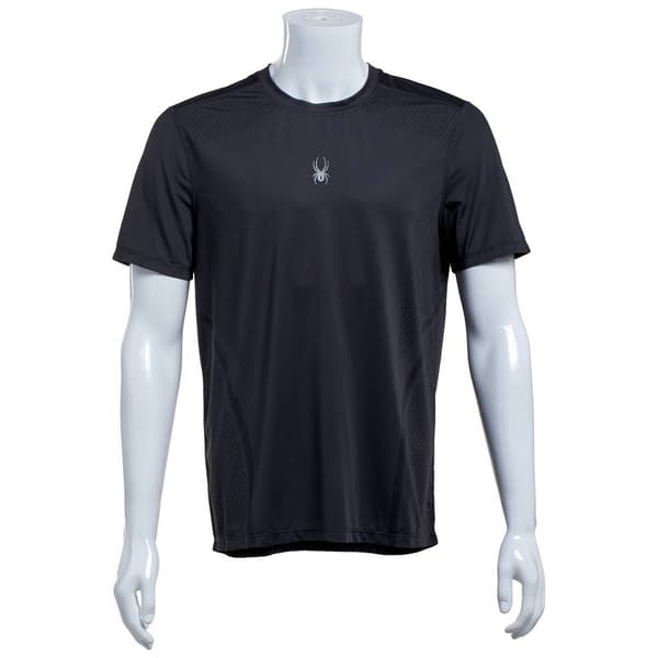 Mens Spyder Web Print Performance Tee - image 