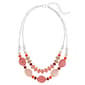 Ashley Cooper(tm) 2 Row Pink Beaded Necklace - image 1