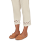 Womens Alfred Dunner Detail Driven Geometric Cut Out Casual Pants - image 5