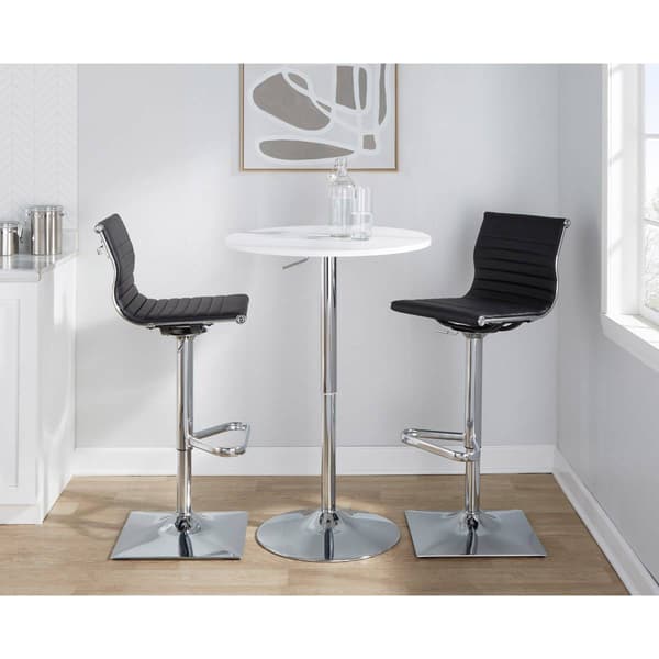 LumiSource Masters Contemporary Adjustable Bar Stool