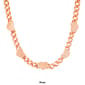 Steeltime 18kt. Gold Plated Resizable Heart Bracelet and Necklace - image 4