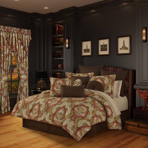 J. Queen Sayre 4pc. Floral Comforter Set - image 