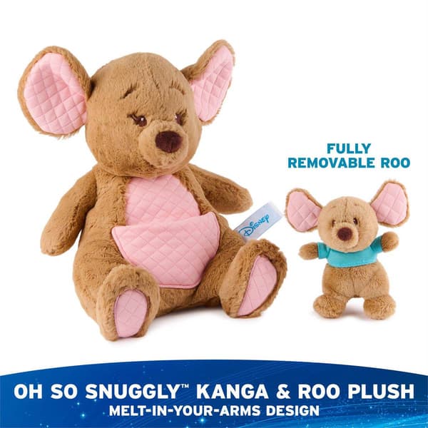 Gund Disney 12.5in. Oh So Snuggly Kanga & Roo Plush