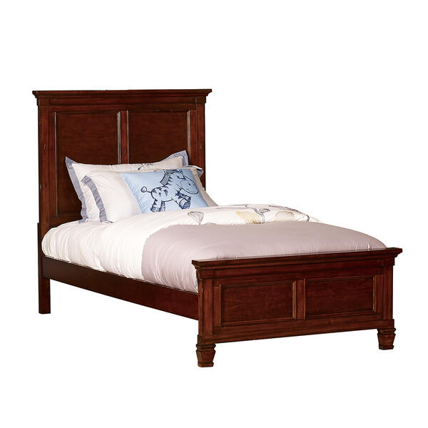 Tamarack Cherry Finish Headboard/Foot Board with Slats-Full/Twin - image 