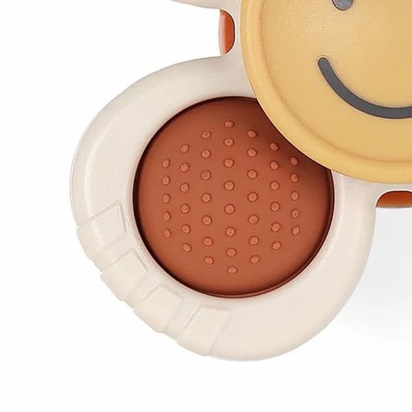 Baby Unisex Itzy Ritzy® Pop & Whirl™ Smiley Face Fidget w Suction
