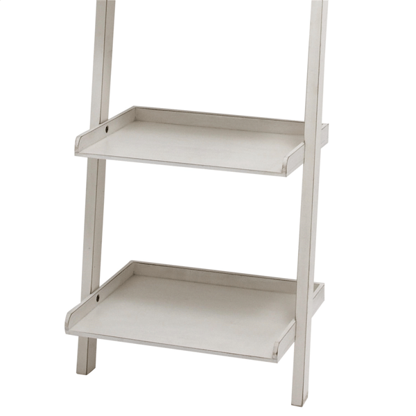 9th & Pike® Traditional White Wood Shelving Unit