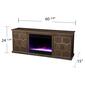 Southern Enterprises Yardlynn Color Changing Fireplace Console - image 4