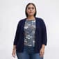 Plus Size Preswick & Moore® Open Front Tape Yarn Cardigan - image 4
