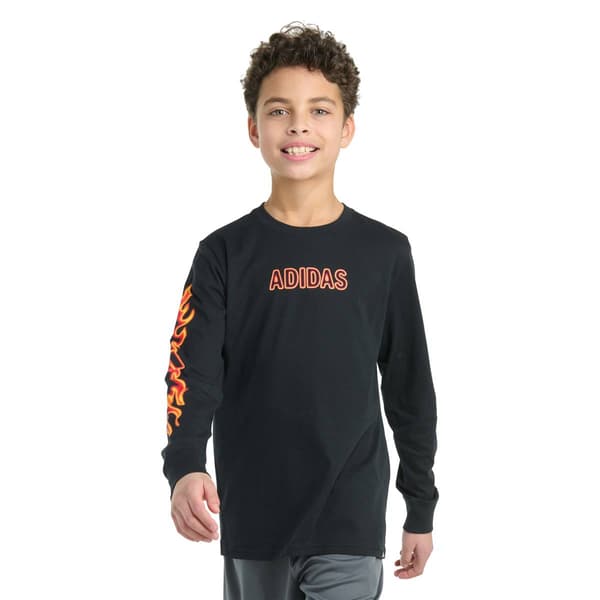 Boys (8-20) adidas Flame Long Sleeve Tee