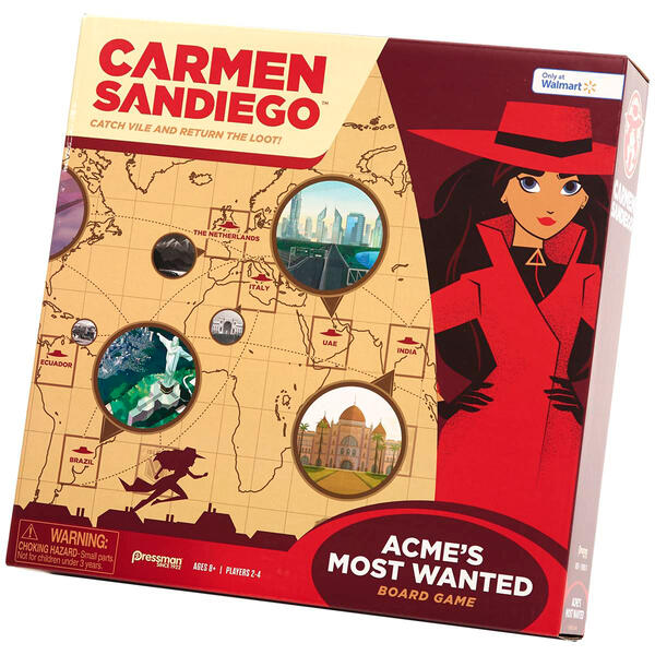 Pressman Carmen Sandiego: ACME's Most Wanted Board Game - image 