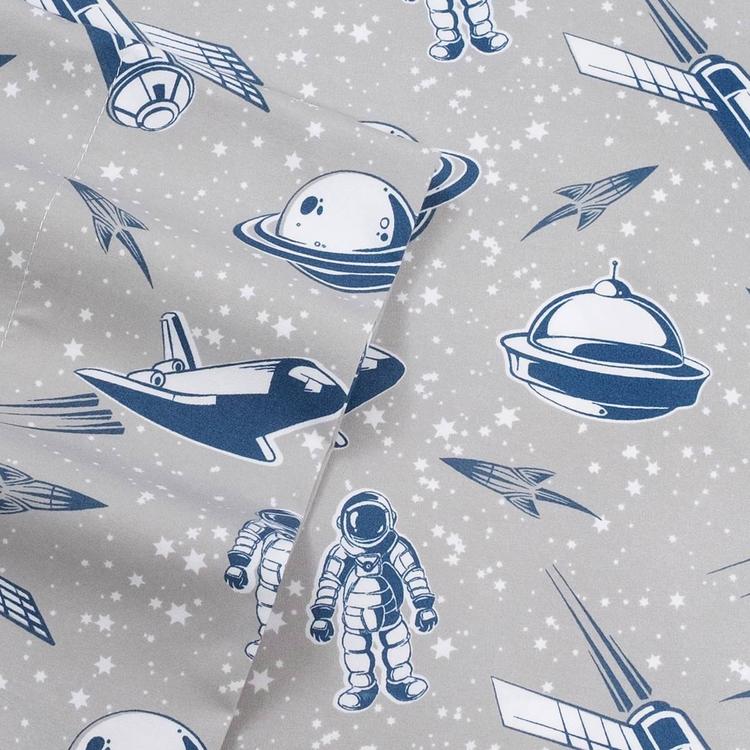 Sweet Home Collection Kids Fun & Colorful Space Sheet Set