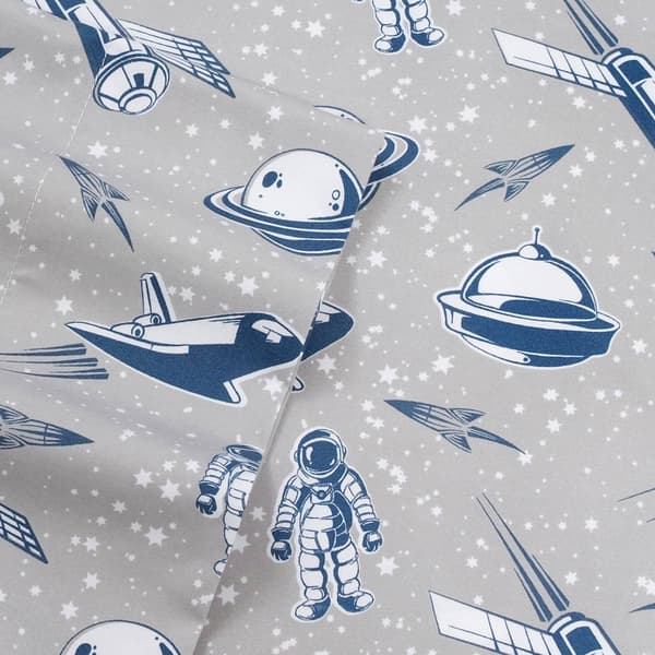 Sweet Home Collection Kids Fun & Colorful Space Sheet Set