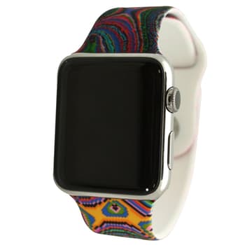 Womens Olivia Pratt Apple Watch Band 8844 DARKSWIRLPATTEN