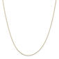 Unisex Gold Classics&#40;tm&#41; .5mm. 14kt. Gold Box Chain 14in. Necklace - image 1