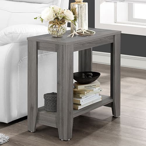 Monarch Specialties Accent Table - Grey - image 