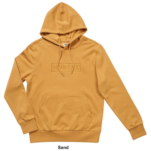 Young Mens Hurley Boxed Logo Pullover Hoodie