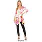 Womens White Mark Floral Tunic with Pockets - image 6