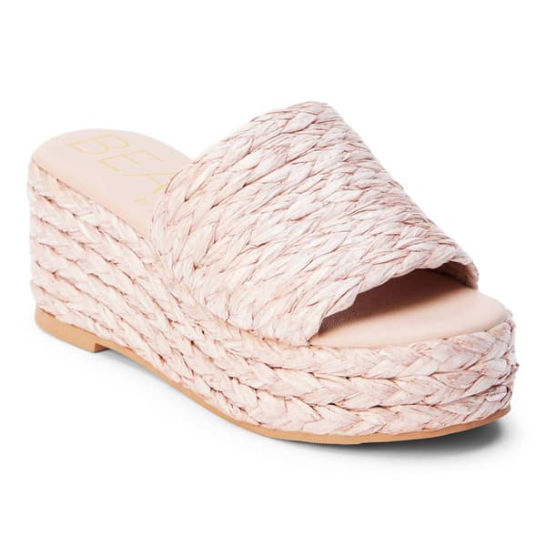 Womens Beach by Matisse Peony Platform Slide Sandals - image 