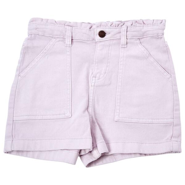 Girls &#40;7-16&#41; Calvin Klein Serenity Paper Bag Waist Shorts - image 