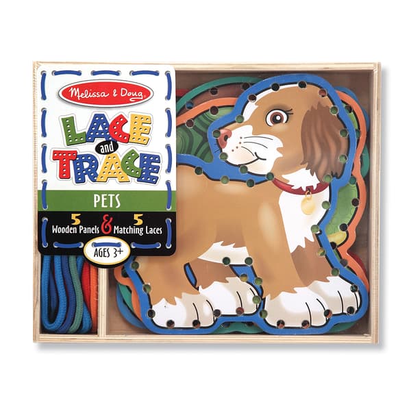 Melissa &amp; Doug(R) Pets Lace And Trace Panels