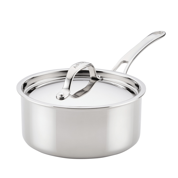 Anolon® EverLast 3qt. Tri-Ply Clad Saucepan with Lid - image 
