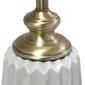 Lalia Home Classix 25in. Fluted Ceramic & Metal Table Lamp - image 4