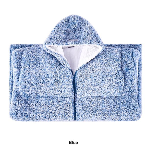 Sutton Home Weighted Blanket Teddy Sherpy Long Sleeve Jacket