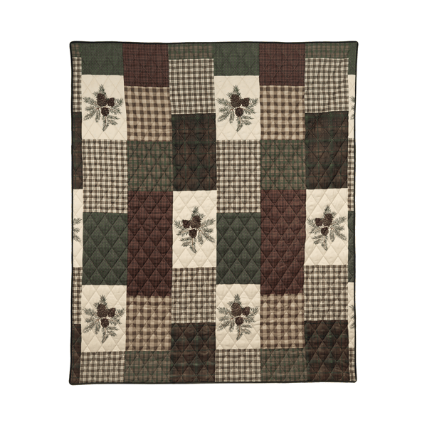 Donna Sharp Pine Panels Throw