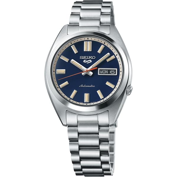 Mens Seiko 5 Sports Navy Dial Automatic Watch - SRPK87